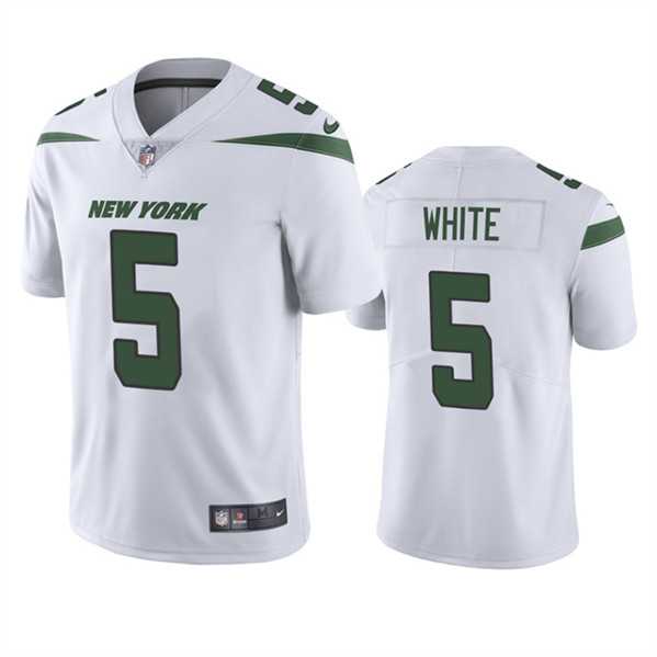 Men & Women & Youth New York Jets #5 Mike White White Vapor Untouchable Limited Stitched Jersey